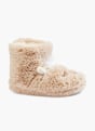 Casa mia Plüsch-Hausschuh Beige 7105 6