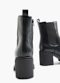 Graceland Højhælet chelsea boot Sort 3486 4