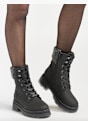 Catwalk Botki sznurowane Czarny 4410 7