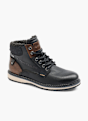Tom Tailor Ghete cu șireturi Negru 4415 6