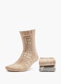 Cosy Nature Socken Beige 56479 1