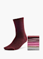 DEICHMANN Socken Bordeaux 55660 1