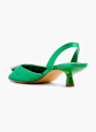 Catwalk Slingpumps Grün 7197 3