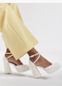Catwalk Spangenpumps Weiß 3633 5