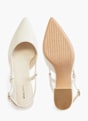 Graceland Slingback salonke Prljavobijela 6414 3