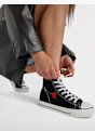British Knights Hoher Sneaker Schwarz 9036 6
