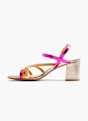 5th Avenue Højhælet sandal Flerfarvet 6445 2