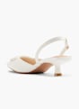 Graceland Slingback salonke Bijela 7389 3