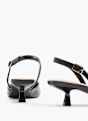 Graceland Slingback salonke Crna 28143 4