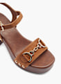 Catwalk Sandale cu toc Coniac 17945 2