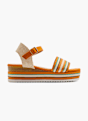 Graceland Högklackad sandal Orange 4668 1
