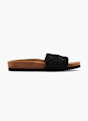 Graceland Tieffuß Pantolette Schwarz 4670 1