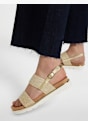 Graceland Sandale Gold 20266 5