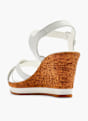 5th Avenue Sandalias de tacón Blanco 21194 3