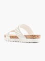 Graceland Ciabatta con plantare profondo Bianco 21233 3