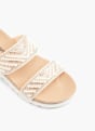 Graceland Chinelo com palmilha alta Nude 21425 2