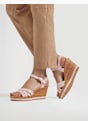 5th Avenue Sandales à talons Beige 8255 5