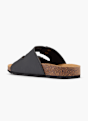 Graceland Ciabatta con plantare profondo Nero 33972 3