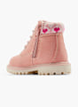 Graceland Bottes à lacets Rose 2940 3