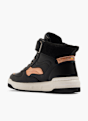 Graceland Sneakersy za kostkę Czarny 4794 3