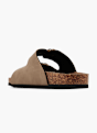 Björndal Chinelo com palmilha alta Taupe 39529 6