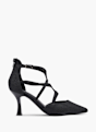 Catwalk Décolleté con fibbia Nero 23091 1
