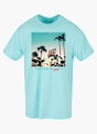 Mister Tee T-Shirt Blau 9137 1