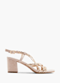 5th Avenue Højhælet sandal Beige 26298 1