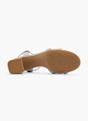 Catwalk Sandale z visoko peto Srebrna 12998 4