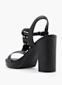 Catwalk Sandale cu toc Negru 13021 3