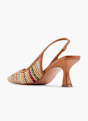 Catwalk Slingback salonke Smeđa 20766 3
