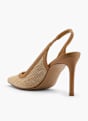 Catwalk Slingback salonke Smeđa 13122 3