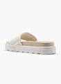 Catwalk Flache Pantolette Weiß 13057 3