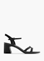 Catwalk Sandale cu toc Negru 18876 1