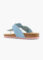 elefanten Sandal med tå-split Blå 15995 3