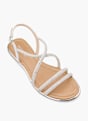 Catwalk Sandale Silber 36654 2