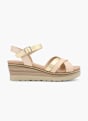 Xti Sandalias de tacón Oro 21332 1