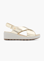 Xti Sandalias de tacón Oro 14571 1