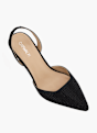 Catwalk Slingback salonke Crna 14676 2