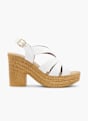 Graceland Højhælet sandal Hvid 15220 1