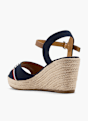 TOM TAILOR Sandale cu toc Albastru 15610 3
