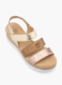 5th Avenue Højhælet sandal Guld 15625 2