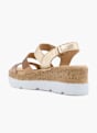 5th Avenue Sandál na opätku Zlatá 15625 3