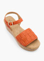 5th Avenue Højhælet sandal Orange 15628 2