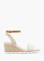 TOM TAILOR Sandalette Creme 15639 1