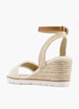 TOM TAILOR Sandalette Creme 15639 3