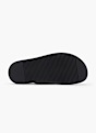 AM SHOE Flache Pantolette Schwarz 16055 4