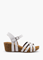 5th Avenue Sandales à talons Blanc 28839 1