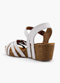 5th Avenue Sandales à talons Blanc 28839 3