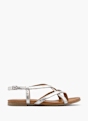 5th Avenue Zehentrenner-Sandale Silber 28846 1
